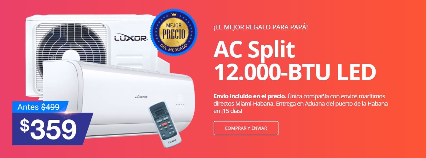  LUXOR Modelo: LXAC-12KLD 12000BTU